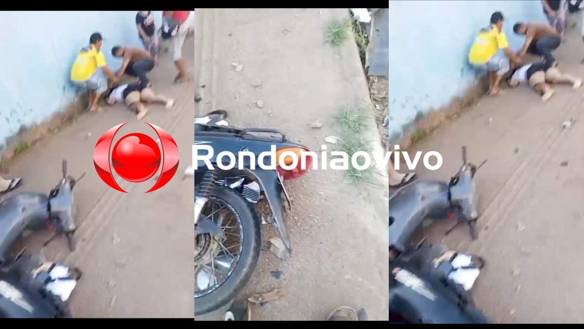 NA MAMORÉ: Vídeo mostra acidente que deixou duas mulheres feridas após motorista avançar semáforo 