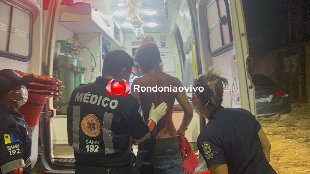 VIDEO: Adolescente sofre tentativa de homicídio na frente de residência 