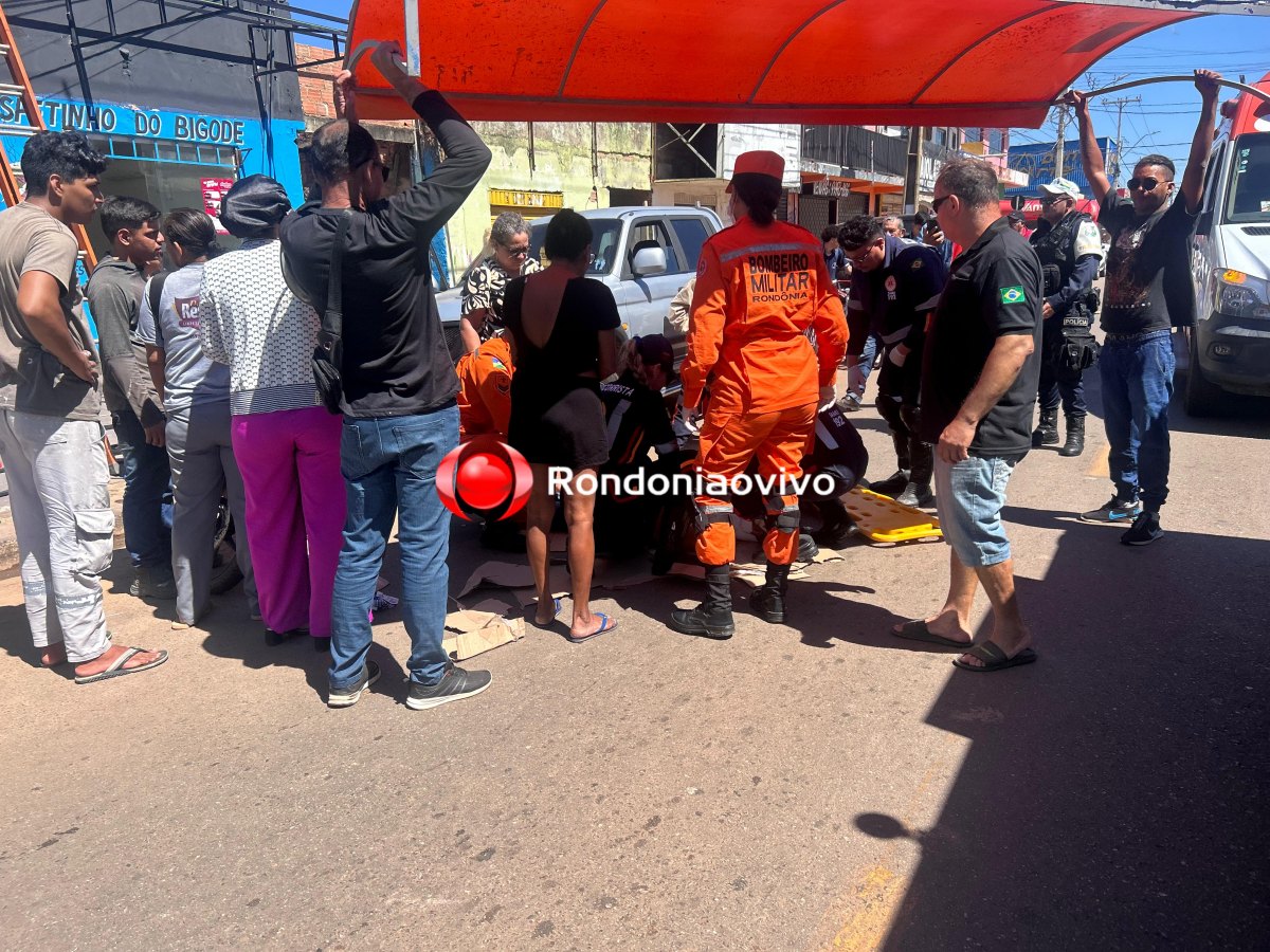 URGENTE: Motociclista sofre grave acidente na Plácido de Castro 