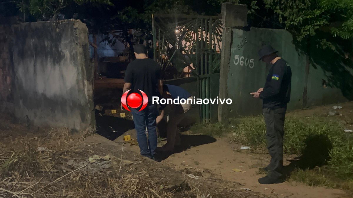 NO QUINTAL: Dois homens são executados a tiros na zona Sul