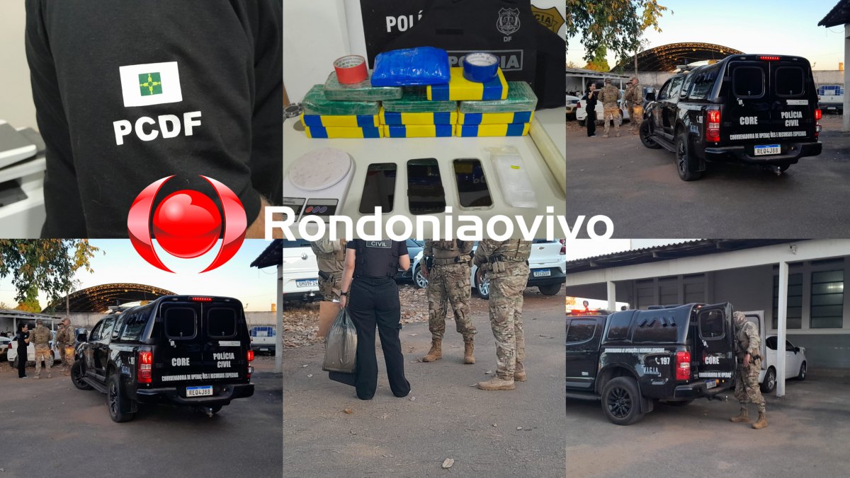 'IRMÃOS': Mega operação é realizada contra traficantes em PVH e Distrito Federal 