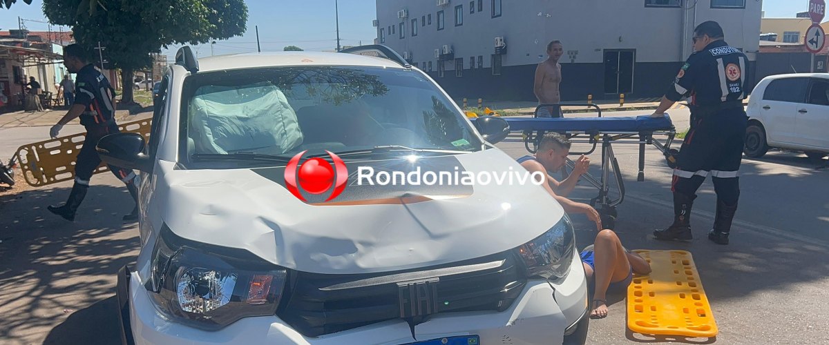 ATUALIZADA: Motociclista fica em estado gravíssimo em acidente na Jaci