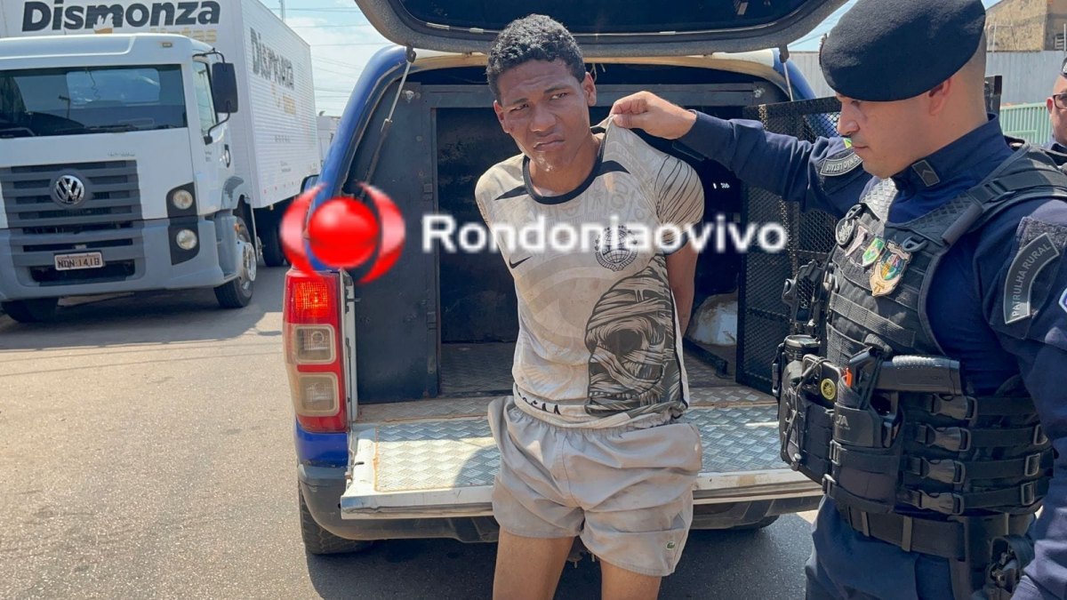 VEJA VÍDEO: Acusado de agredir e tentar roubar estudantes é detido por populares