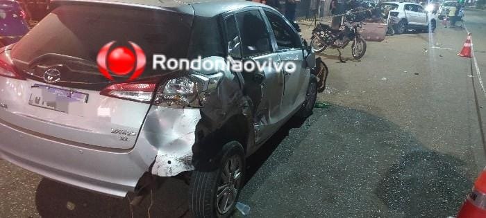 BÊBADO: Motorista é preso ao causar acidente com 7 veículos; Casal fica em estado grave 