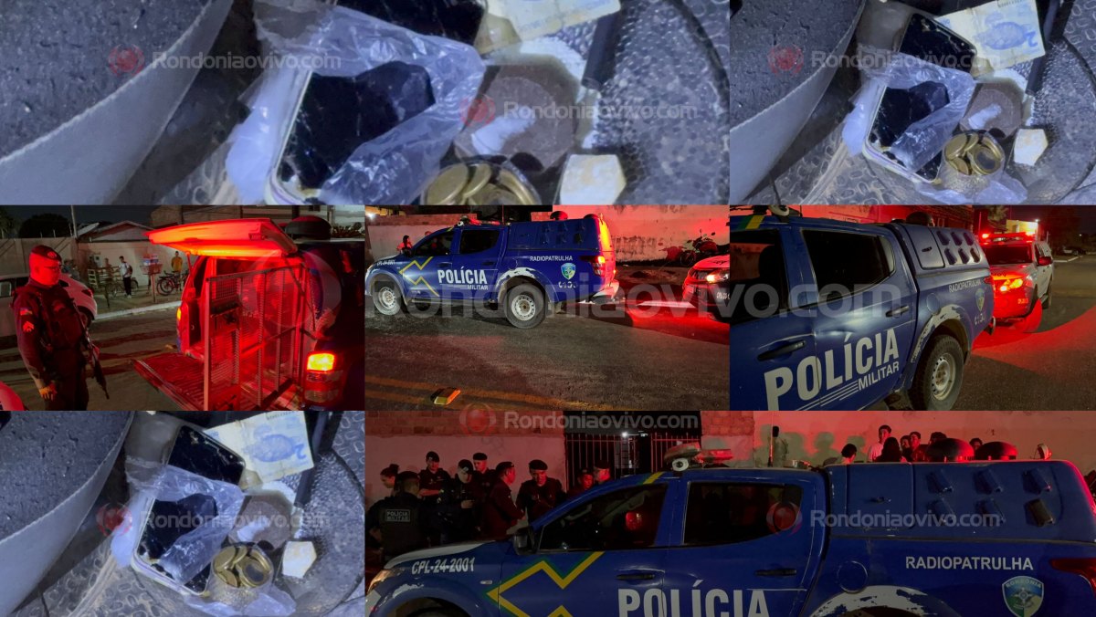 VEJA VÍDEO: Ação da PM prende acusados de tráfico e fecha boca de fumo no Embratel 