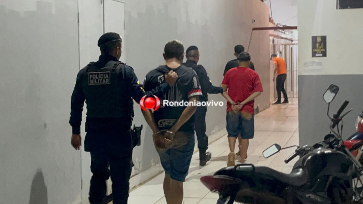 VEJA VÍDEO: Ação da PM prende acusados de tráfico e fecha boca de fumo no Embratel 