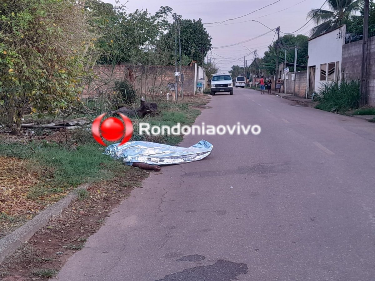 IDENTIFICADO: Trabalhador é encontrado morto na rua em Porto Velho 
