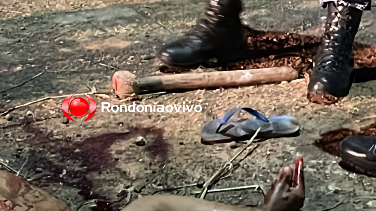 NA CABEÇA: Homem é atacado a enxadada e marretada na zona Leste 