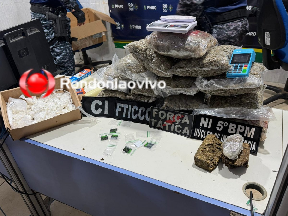 URGENTE: Divisão de Operações e Força Tática do 9° BPM prendem irmãos com muita droga 