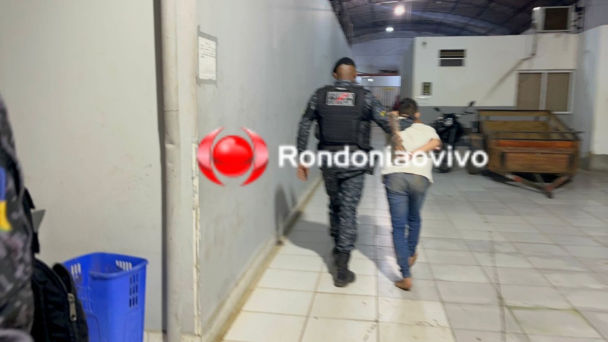 TIROTEIO: Apenado preso com arma ia vingar ataque contra mulher que perdeu o bebê 