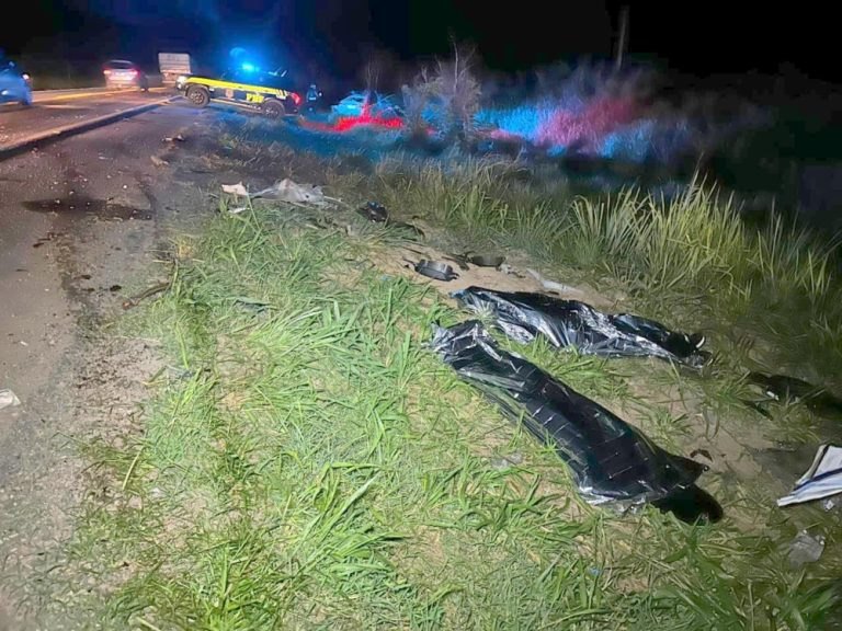 TRÁGICO: Três pessoas morrem e outras três ficam feridas em acidente na BR-364 