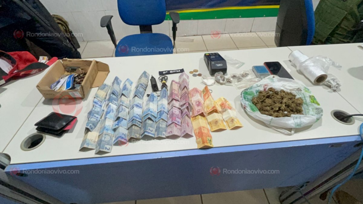 'BOCA ESTOURADA': Irmãos são presos por tráfico de drogas em oficina de lanternagem 