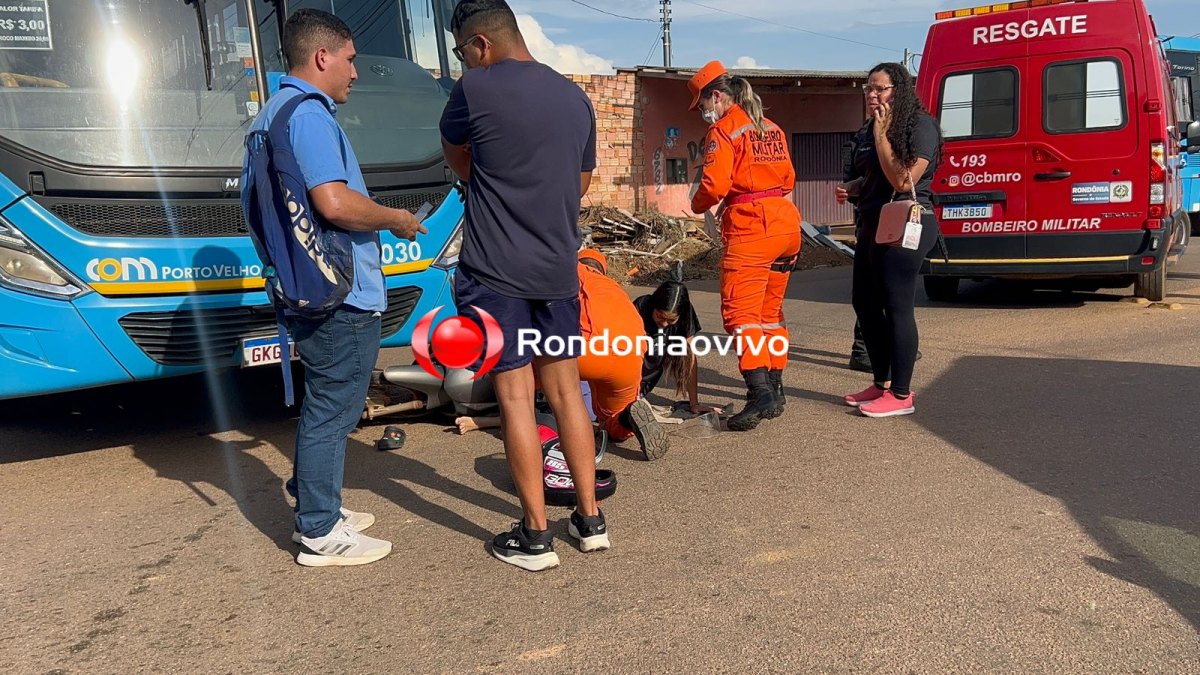 IMPRUDÊNCIA: Motorista de ônibus avança preferencial e causa grave acidente com duas vítimas 