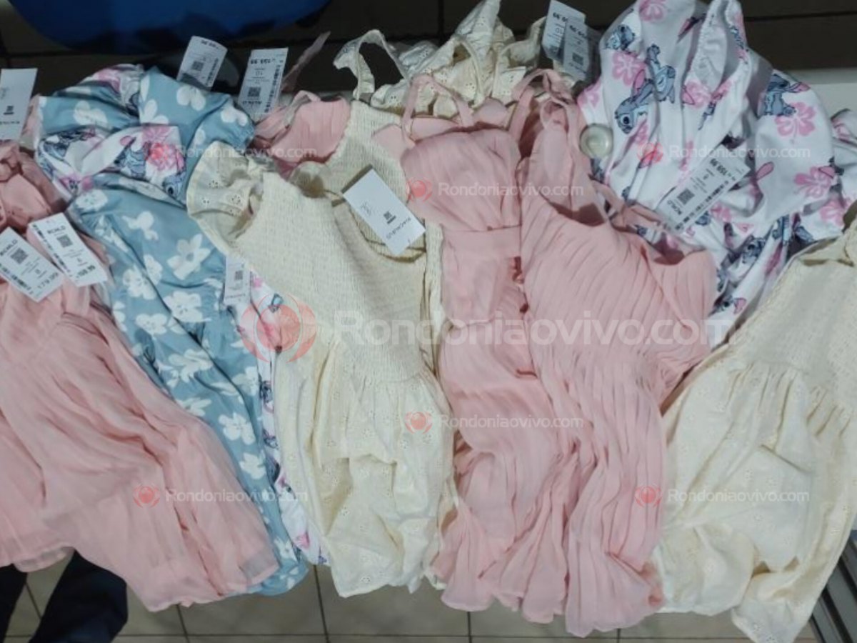 RIACHUELO: Jovem é presa por furtar 23 vestidos no Porto Velho Shopping 