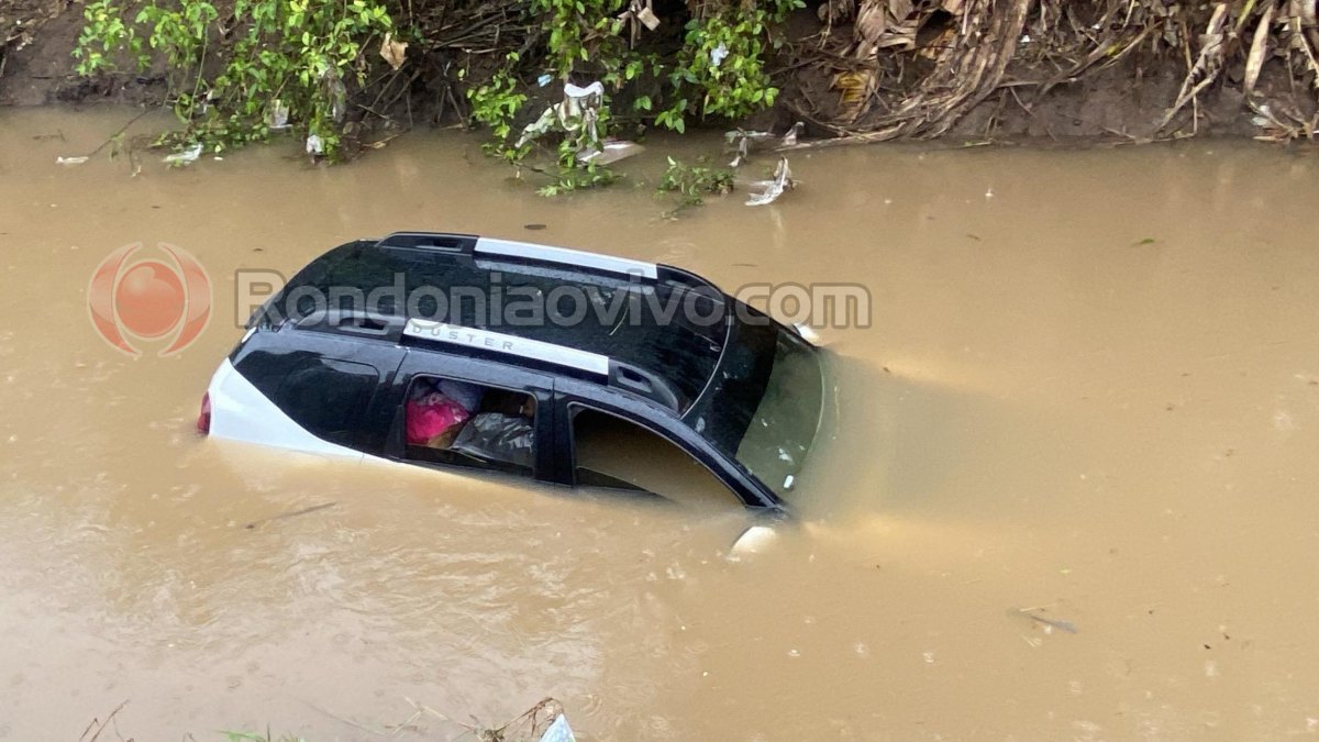 ENXURRADA: Motorista de carro arrastado mora em Extrema e tentava acessar avenida 