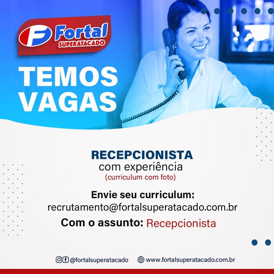 EMPREGOS: Fortal Superatacado está com vagas abertas em Porto Velho
