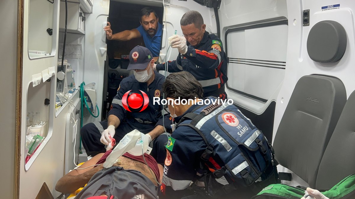 URGENTE: Idoso fica em estado gravíssimo ao ser atropelado na Pinheiro Machado