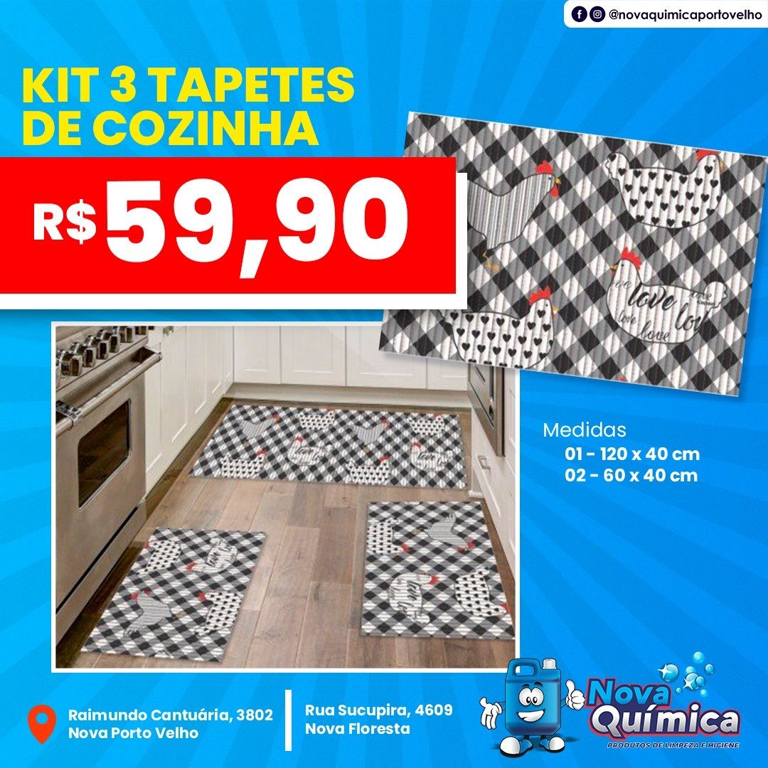 Confira quem foram os ganhadores dos kits de tapetes