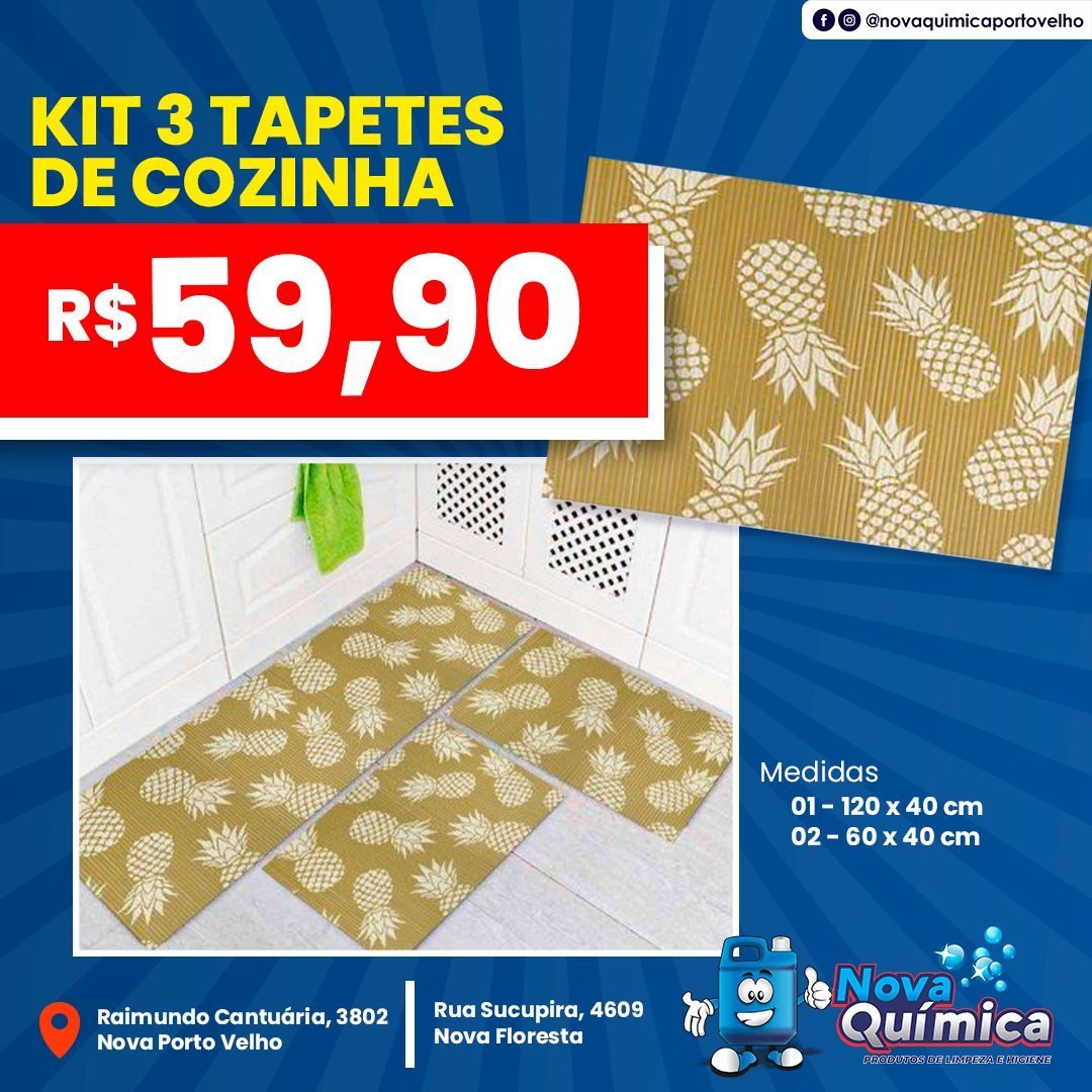 Confira quem foram os ganhadores dos kits de tapetes