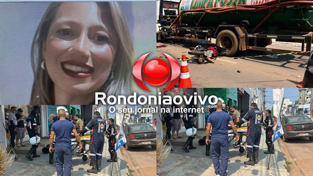 TRAGÉDIA: Vídeo mostra acidente que resultou na morte de locutora de loja
