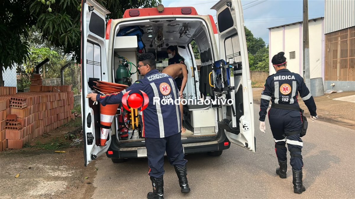 URGENTE: Homem é encontrado ferido no pescoço após bebedeira com ex-mulher