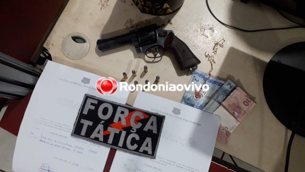 ROUBOS FRUSTRADOS: Foragidos são presos armados tentando cometer assaltos na zona Sul