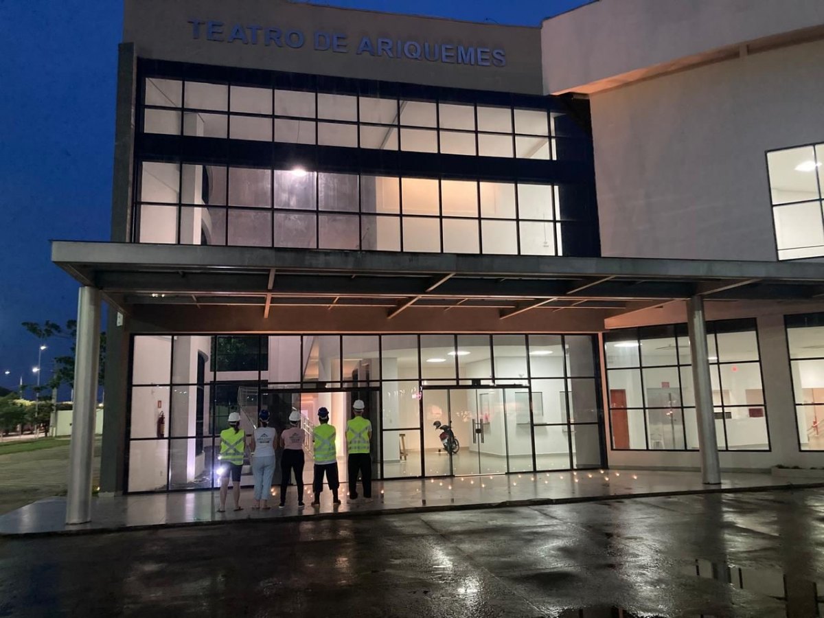 RETA FINAL: O Teatro Estadual de Ariquemes já tem previsão de abertura para janeiro de 2025