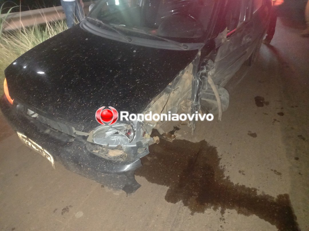 VEJA O VÍDEO: Grave colisão frontal na BR-319 entre carros deixa feridos