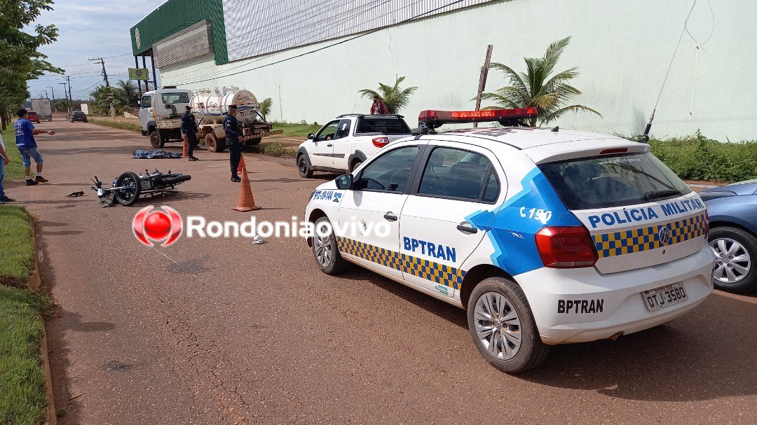 ASSISTA: Vídeo mostra momento de acidente que matou jovem em motocicleta
