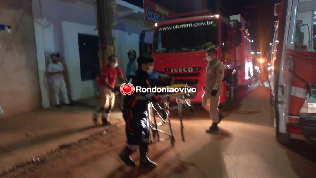 FORTE DESCARGA: Pedreiro fica em estado grave  ao levar choque em fio de alta tensão  - VÍDEOS