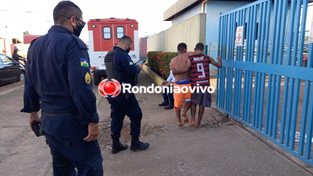 ASSISTA O VÍDEO: Discussão entre vizinhos em bebedeira acaba em tentativa de assassinato