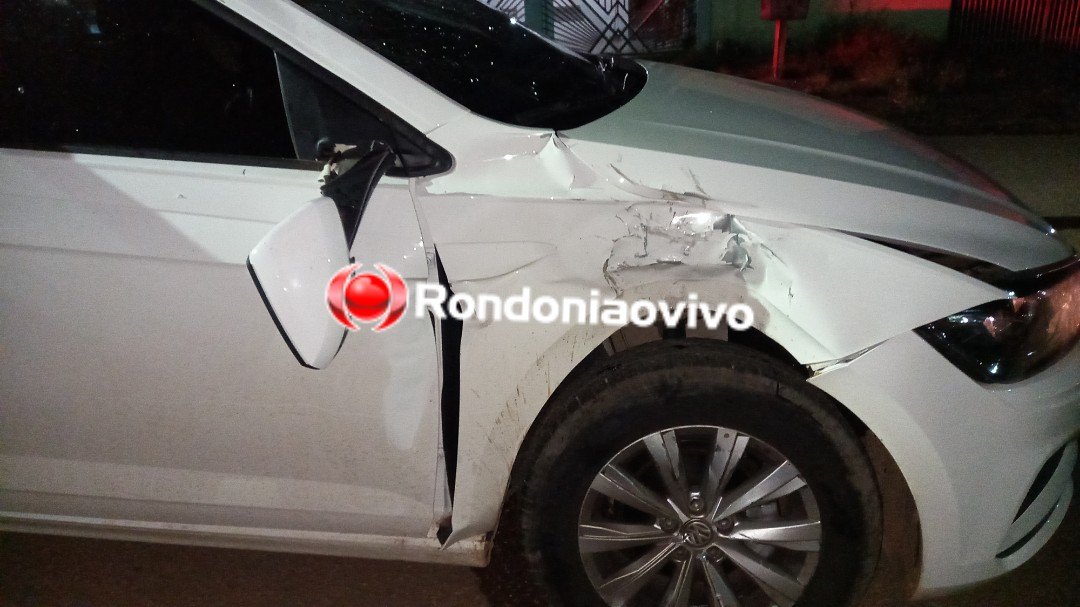 VÍDEO: Motoboy fica gravemente ferido em colisão com carro