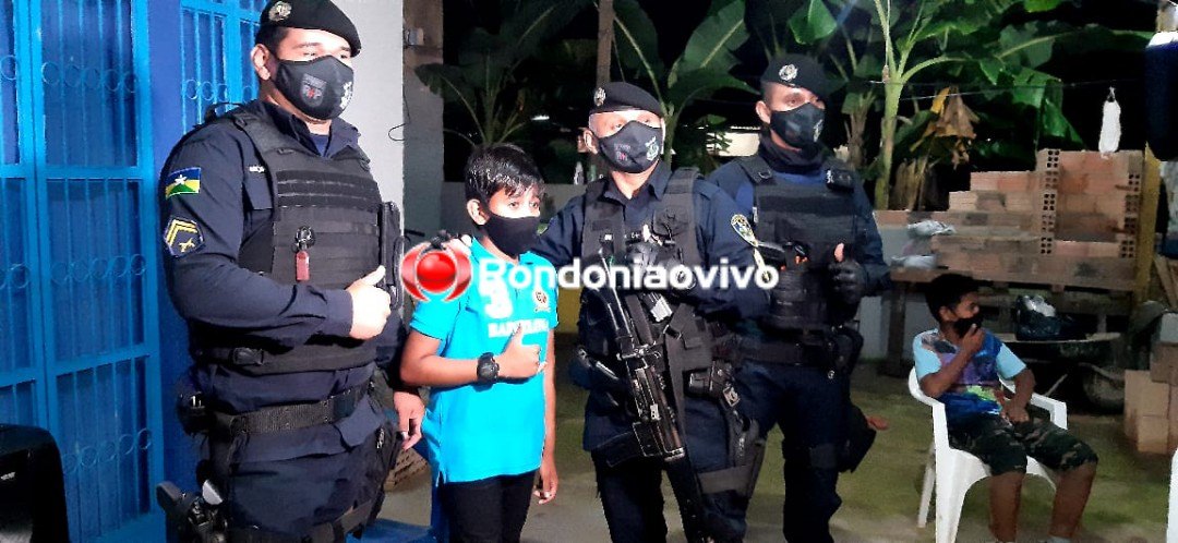 PRESENTE: Sargento Gusmão realiza sonho de criança aniversariante - VÍDEO