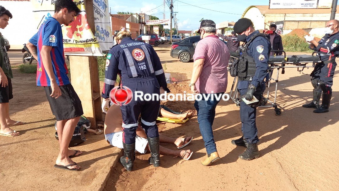 VÍDEO: Mãe e filho ficam gravemente feridos em acidente na zona Sul