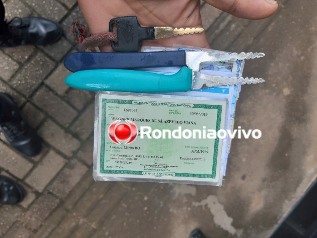 CHAVES MICHA: 'Ladrão do Terno' acusado de furtar motos na região Central é preso pela PM