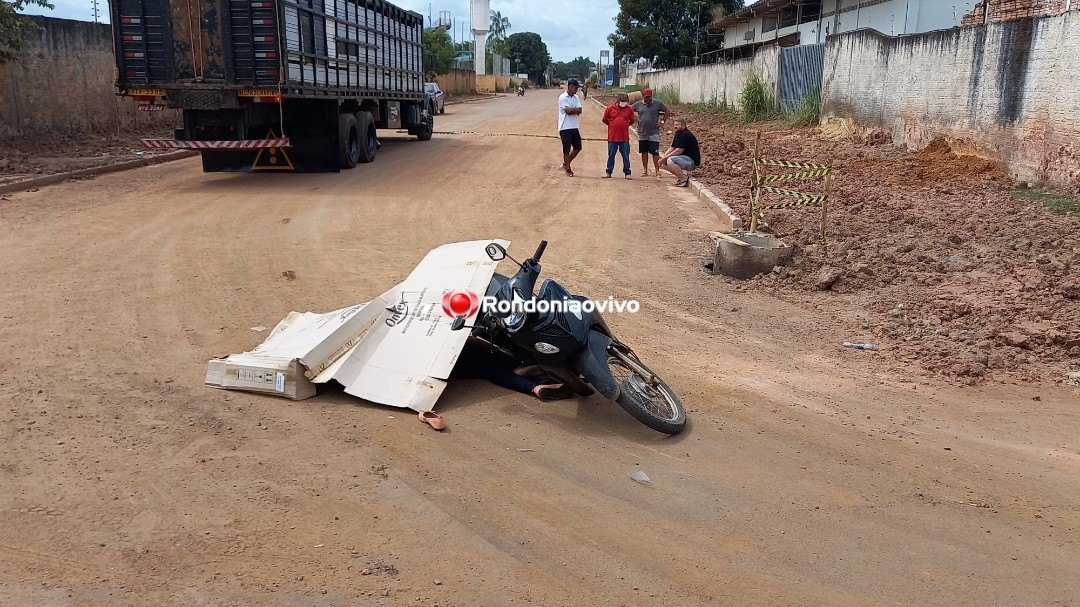 IDENTIFICADA: Jovem morre esmagada por caminhão boiadeiro