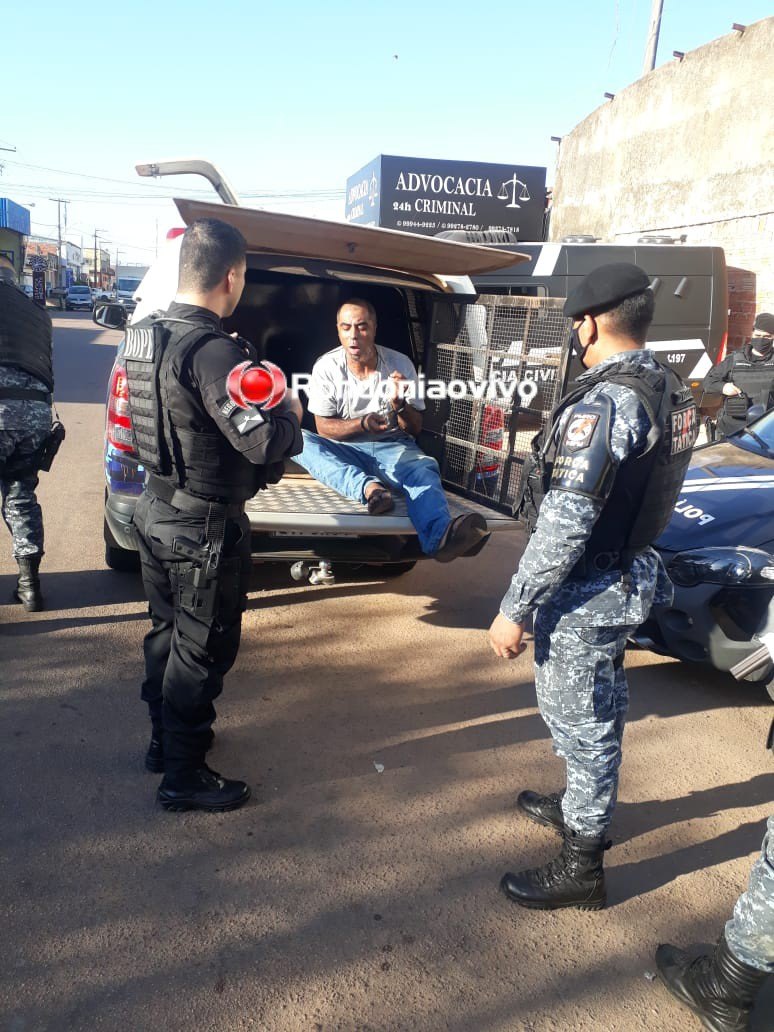 ALUCINADO: Homem se entrega após 10 horas de negociação em hotel