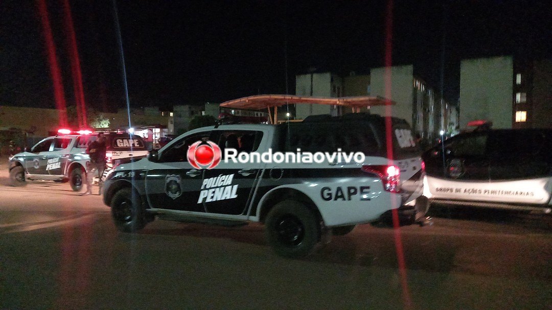 AO VIVO: Gape da Polícia Penal realiza operação no Orgulho e Morar Melhor