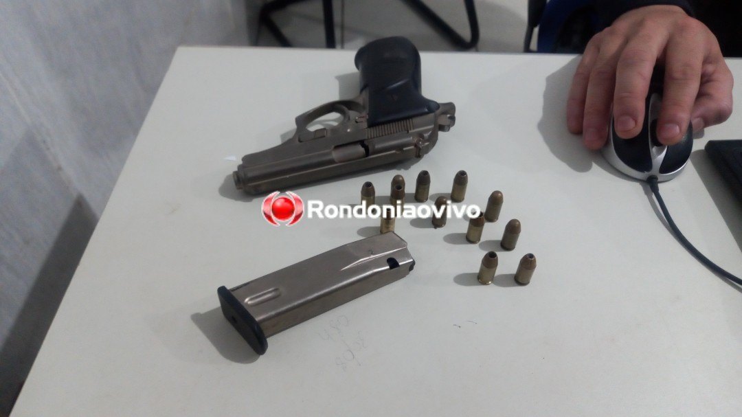 ROUBOS EVITADOS: Três adolescentes são flagrados com pistola Argentina próximo ao Parque da Cidade