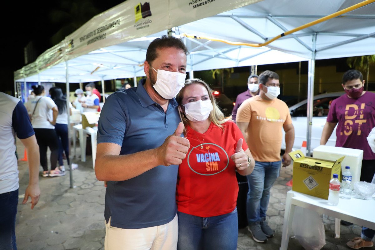 PORTO VELHO: Sétima edição do drive-thru da vacinação contra covid-19 é realizado