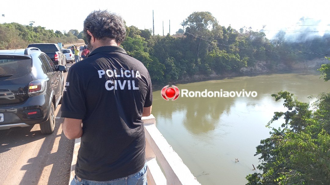 VÍDEO: Cadáver amarrado é encontrado embaixo de ponte na BR-364