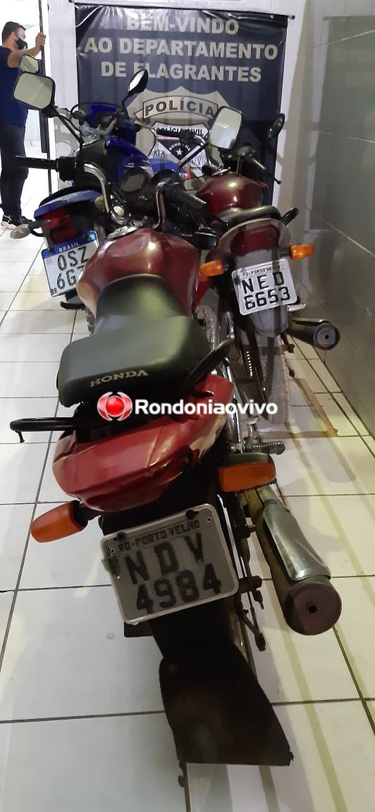 ESCONDERIJO: Três motos roubadas são encontradas com adolescente em 'mocó'