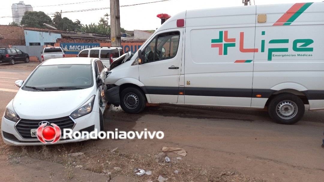 URGENTE - AO VIVO: Ambulância se envolve em grave acidente na capital