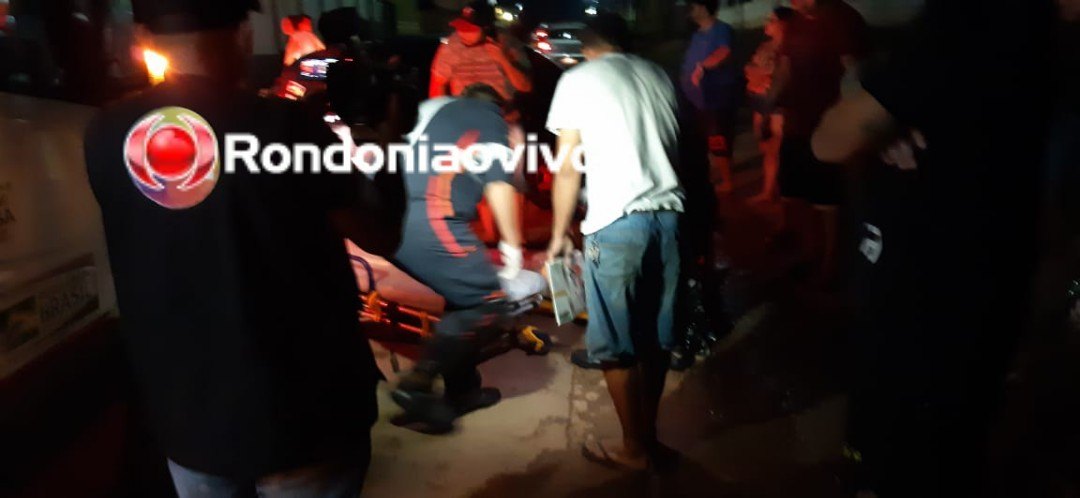 IMPRUDÊNCIA: Mulher sofre grave corte na barriga após colisão de trânsito na zona Sul