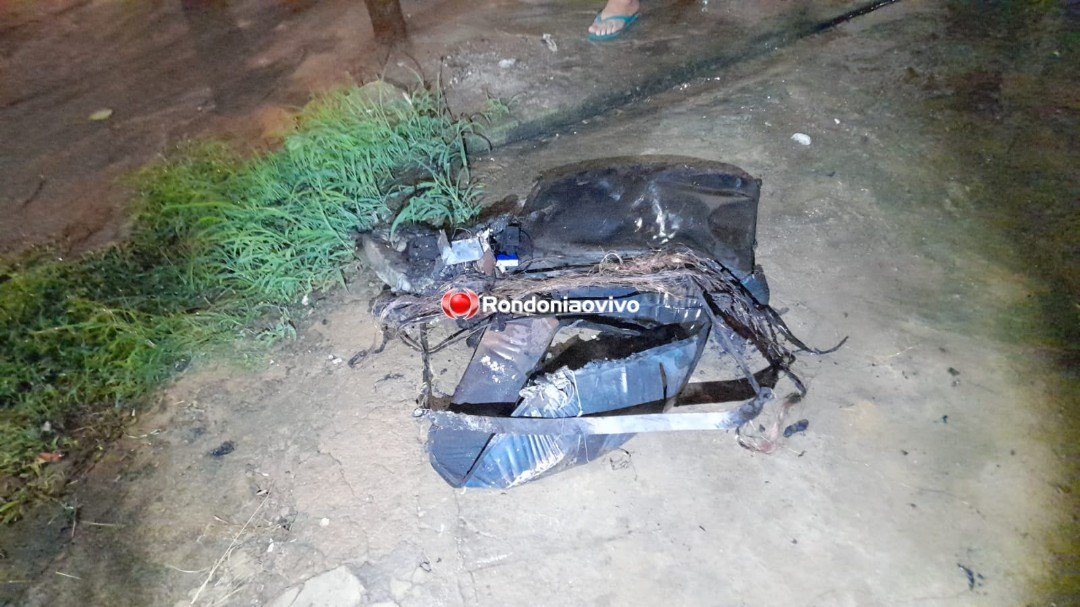 SINISTRO: Residência pega fogo após proprietário ligar TV na sala