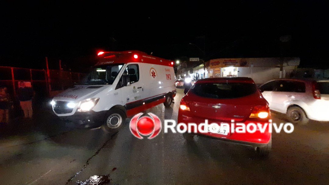 INTUBADO: Casal em motocicleta XT660 sofre grave acidente após colidir com carro