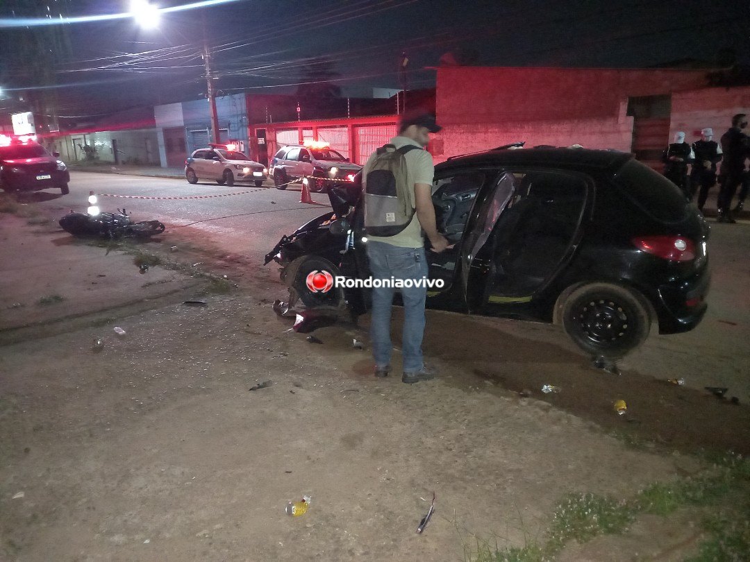 MOTORISTA FUGIU: Casal morre e bebê fica ferida em grave colisão frontal na capital