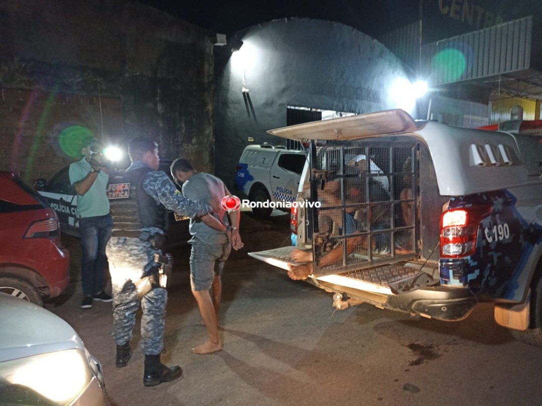 URGENTE: Quadrilha é presa acusada de roubo na casa de sargento da PM