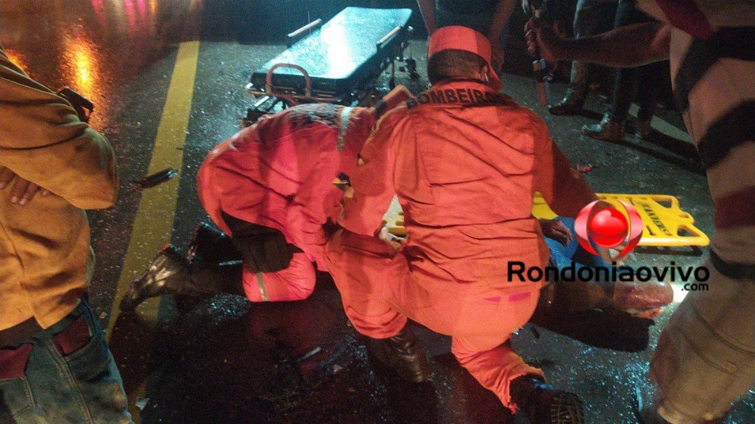 TRÁGICO: Acidente na BR-364 deixa um morto e jovem em estado gravíssimo