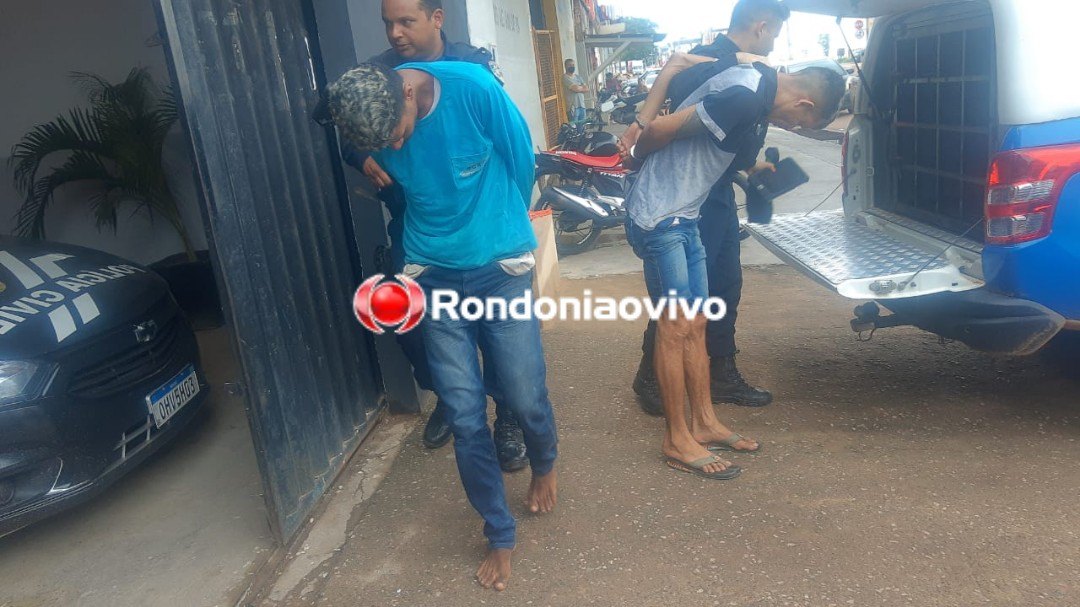 ROUBO EM ANDAMENTO: PM chega rápido e prende dupla assaltando posto de combustíveis